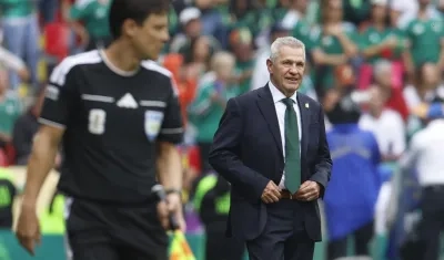 Javier Aguirre, entrenador de la selección mexicana. 
