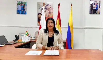 Alcaldesa del municipio de Malambo, Yenis Orozco.