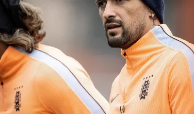 Giorgian De Arrascaeta, mediocampista de la selección uruguaya.