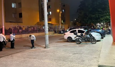 Atentado en Olímpica de Los Manantiales