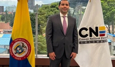 Altus Baquero, magistrado del Consejo Nacional Electoral.