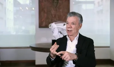 Juan Manuel Santos. 