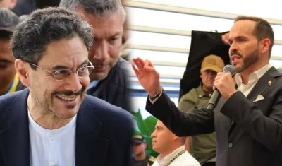 Iván Cepeda y Abelardo De La Espriella.