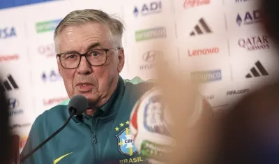 Carlo Ancelotti, entrenador de la selección brasileña.
