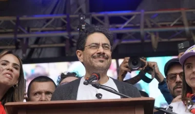 Iván Cepeda, candidato presidencial.