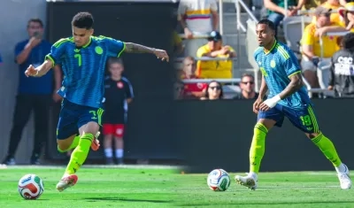 Luis Díaz y Willer Ditta, exjugadores del Junior en la Selección Colombia en el Mundial 2026.