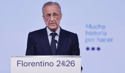 Florentino Pérez, presidente del Real Madrid.
