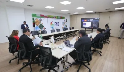 Reunión de la Federación Nacional de Departamentos. 