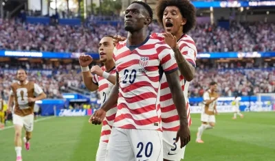 Folarin Bolagun (20) viene de marcar un doblete ante Paraguay. 