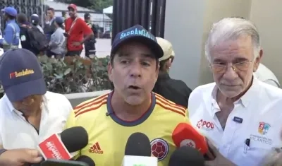 Alejandro Char y Eduardo Verano.
