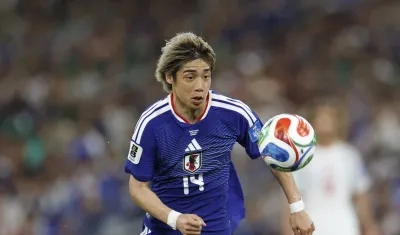 Junya Ito, jugador de la selección japonesa. 