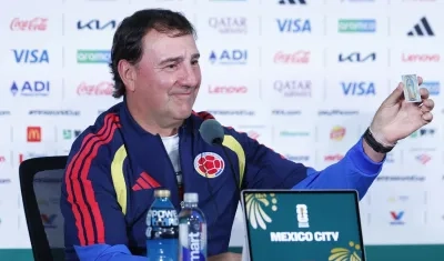 Néstor Lorenzo, técnico de la Selección Colombia. 