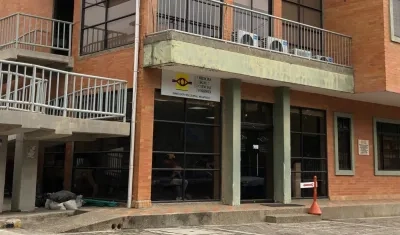 Fachada de Medicina Legal en Barranquilla.