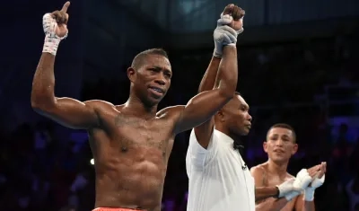Jhonatan 'Momo' Romero, exboxeador colombiano.