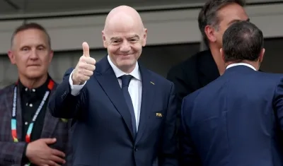 Gianni Infantino, presidente de la Fifa. 