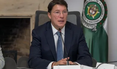Hernán Penagos, registrador Nacional. 