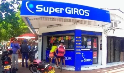 Punto de SuperGiros. 