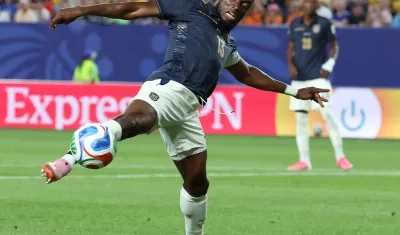 Enner Valencia, delantero de Ecuador, espera marcar gol contra Alemania.