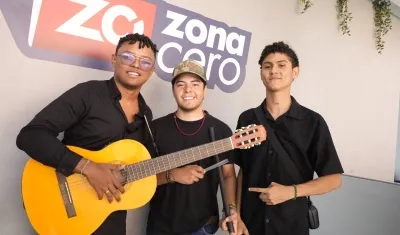 Concursantes al Festival de Música Vallenata en Guitarra. 