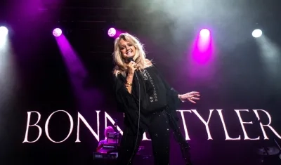 La cantante británica Bonnie Tyler.