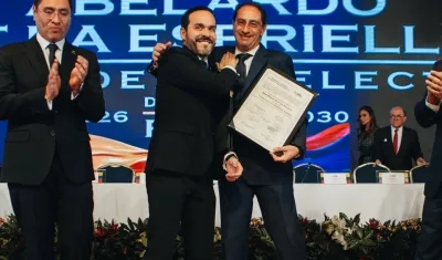 Abelardo De La Espriella y José Manuel Restrepo.