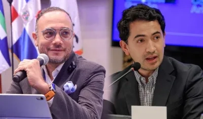Alfredo Deluque y Daniel Briceño.