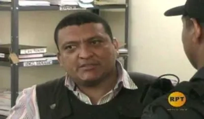 Óscar José Ospino Pacheco, alias 'Tolemaida'.
