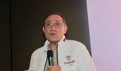 Antonio Sanguino, ministro de Trabajo y encargado de la Superintendencia de Subsidio Familiar. 
