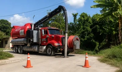 Trabajos adelantados por la empresa en Luruaco. 