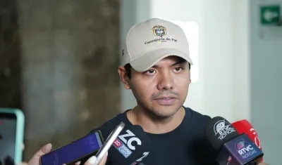 Delegado del Gobierno Nacional para el Espacio de Conversación Sociojurídico de Barranquilla de la Consejería de Paz, Camilo Pineda. 