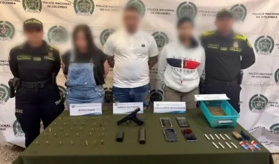 Capturados en operativo en Villa Muvdi.