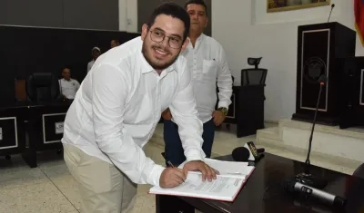 El diputado Carlos Gualdrón Barraza.