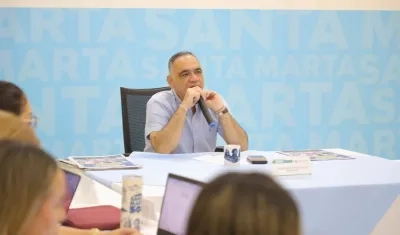 Carlos Pinedo, alcalde de Santa Marta.