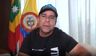 Alejandro Char, alcalde de Barranquilla. 