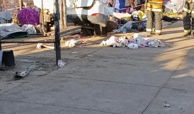 Accidente en Viña del Mar. 