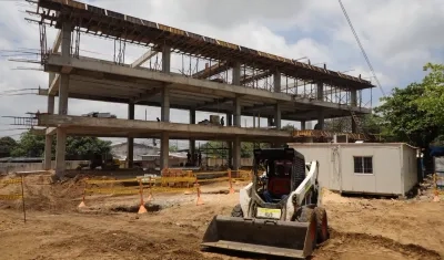 Construcción de nuevas aulas en la IED Juan José Rondón.