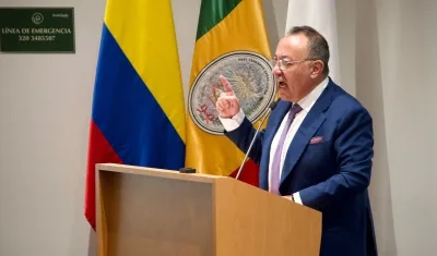 El Contralor General (e), Carlos Enrique Silgado.