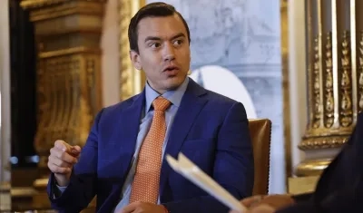 Daniel Noboa, presidente de Ecuador.