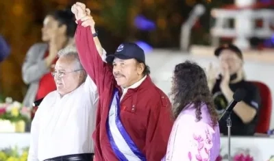 Daniel Ortega, presidente de Nicaragua