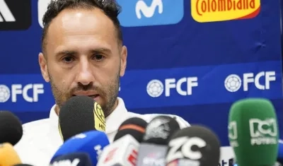 David Ospina, arquero colombiano. 