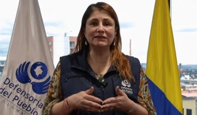 La Defensora del Pueblo, Iris Marín Ortiz. 