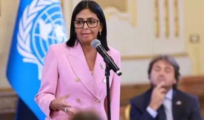 Presidenta encargada de Venezuela, Delcy Rodríguez.