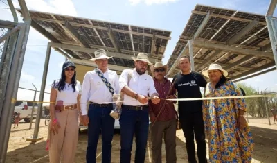 El Ministro de Minas hoy en La Guajira