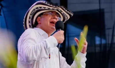 El Presidente Gustavo Petro.