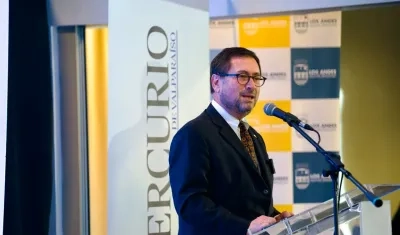 El canciller chileno, Francisco Pérez Mackenna. 