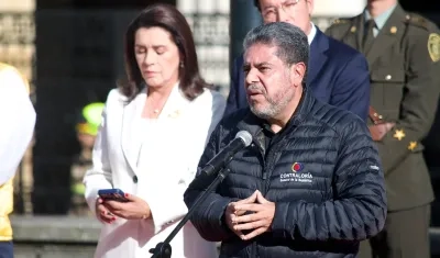 El contralor Carlos Hernán Rodríguez.