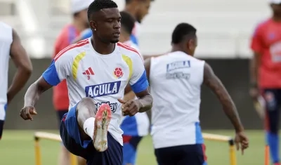 El delantero Jhon Córdoba.
