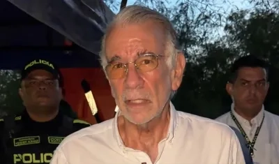 El gobernador Eduardo Verano.