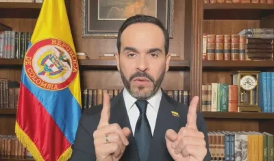 El presidente electo Abelardo De La Espriella.