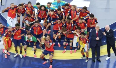 España es bicampeona del mundo.